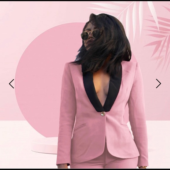 Layo G Rebellious Blush Suit - Picture 4 of 4